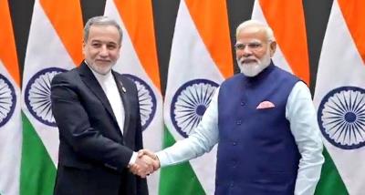 Meeting between the Minister of Foreign Affairs of the Islamic Republic of Iran and the Prime Minister of India